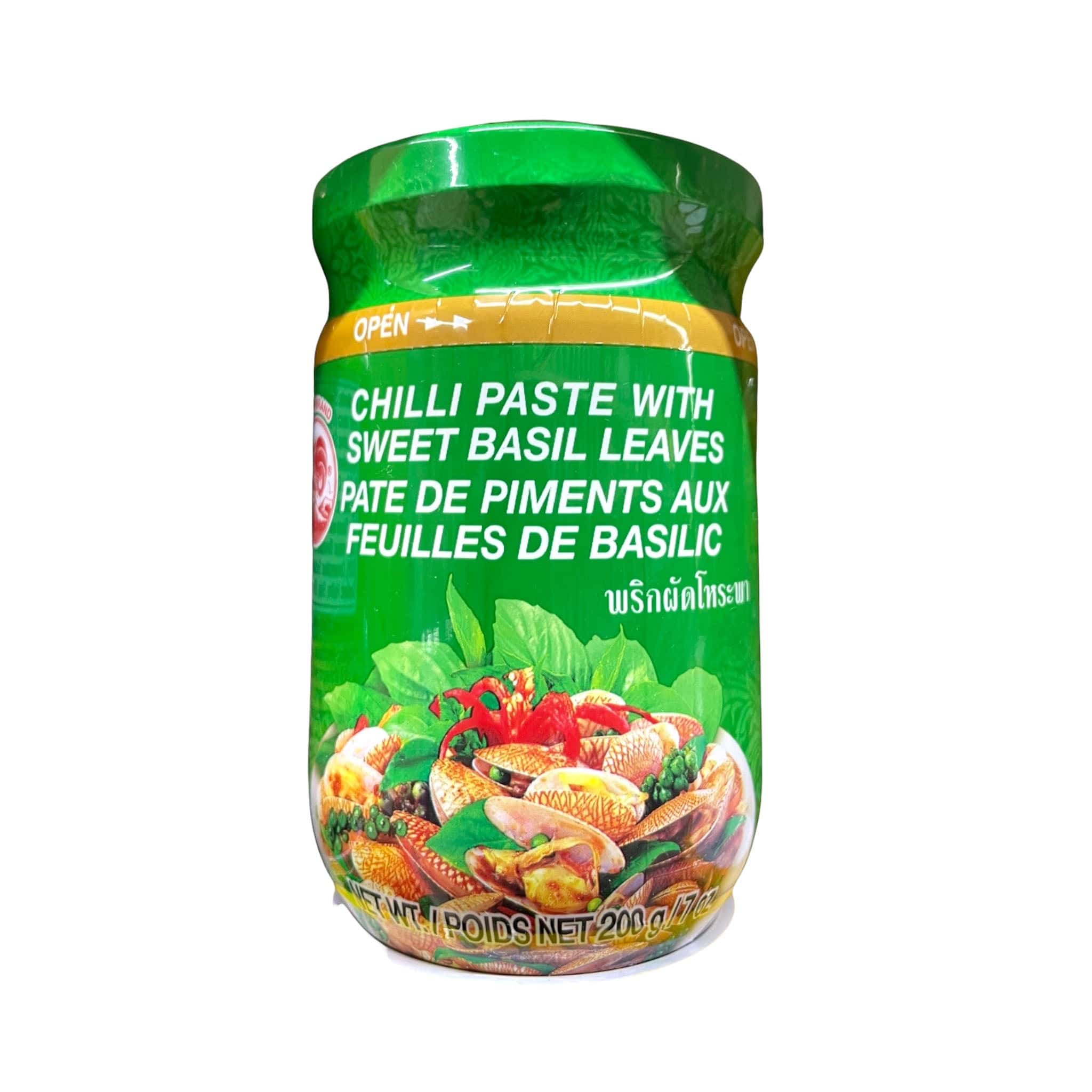 Cock Brand Chilli Paste with Sweet Basil Leaves