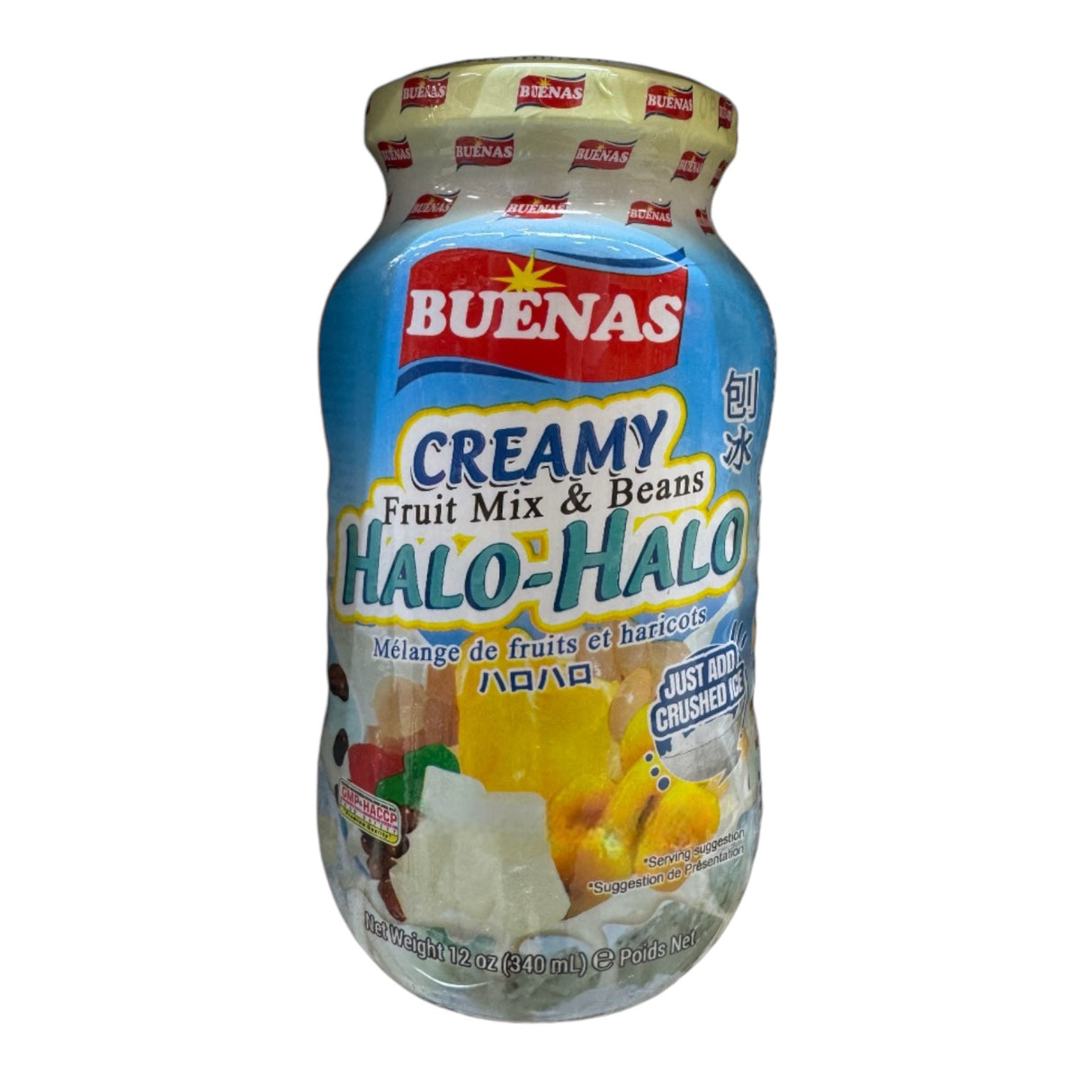 Buenas Creamy Fruit Mix & Beans Halo-halo