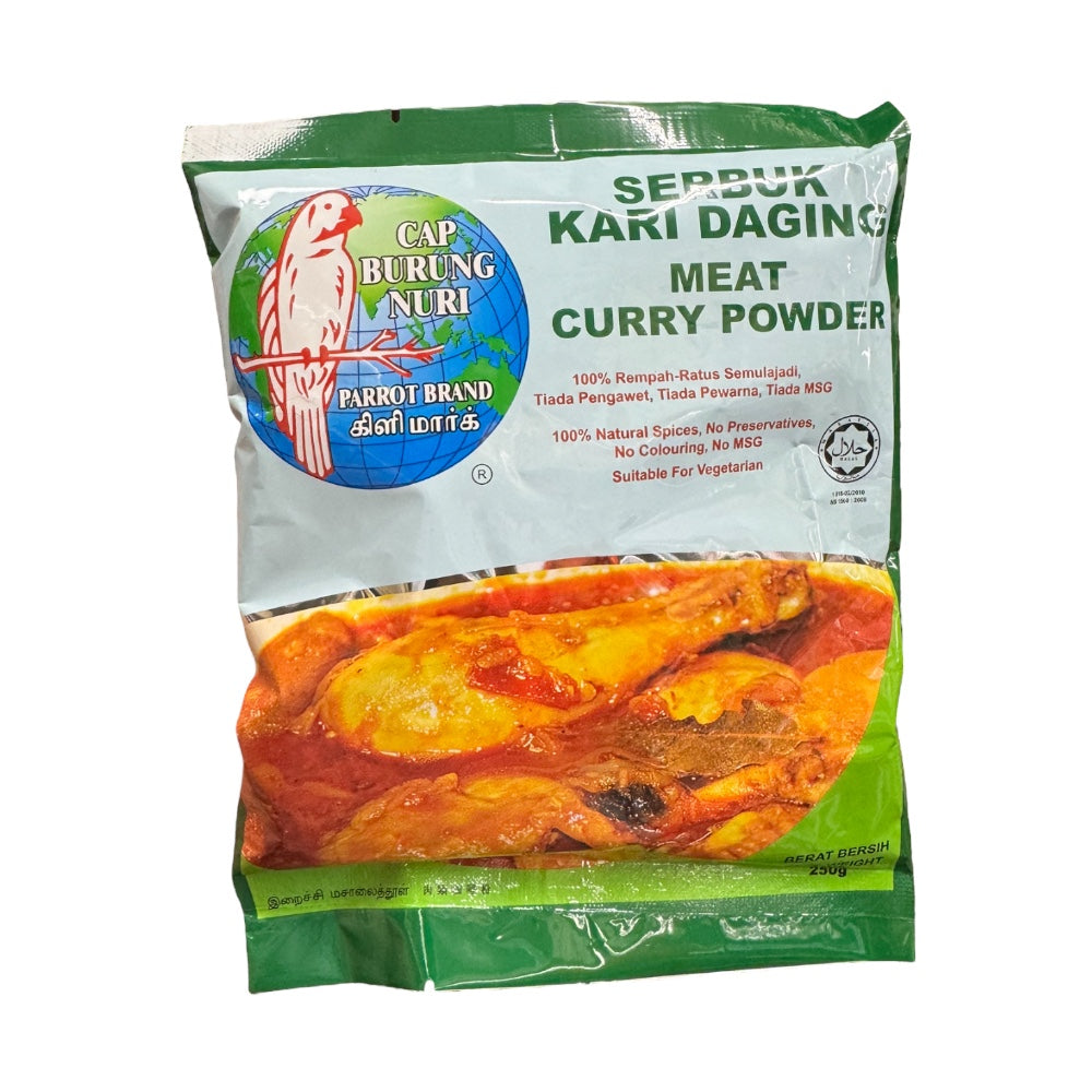 Parrot Brand Cap Burung Nuri Meat Curry Powder