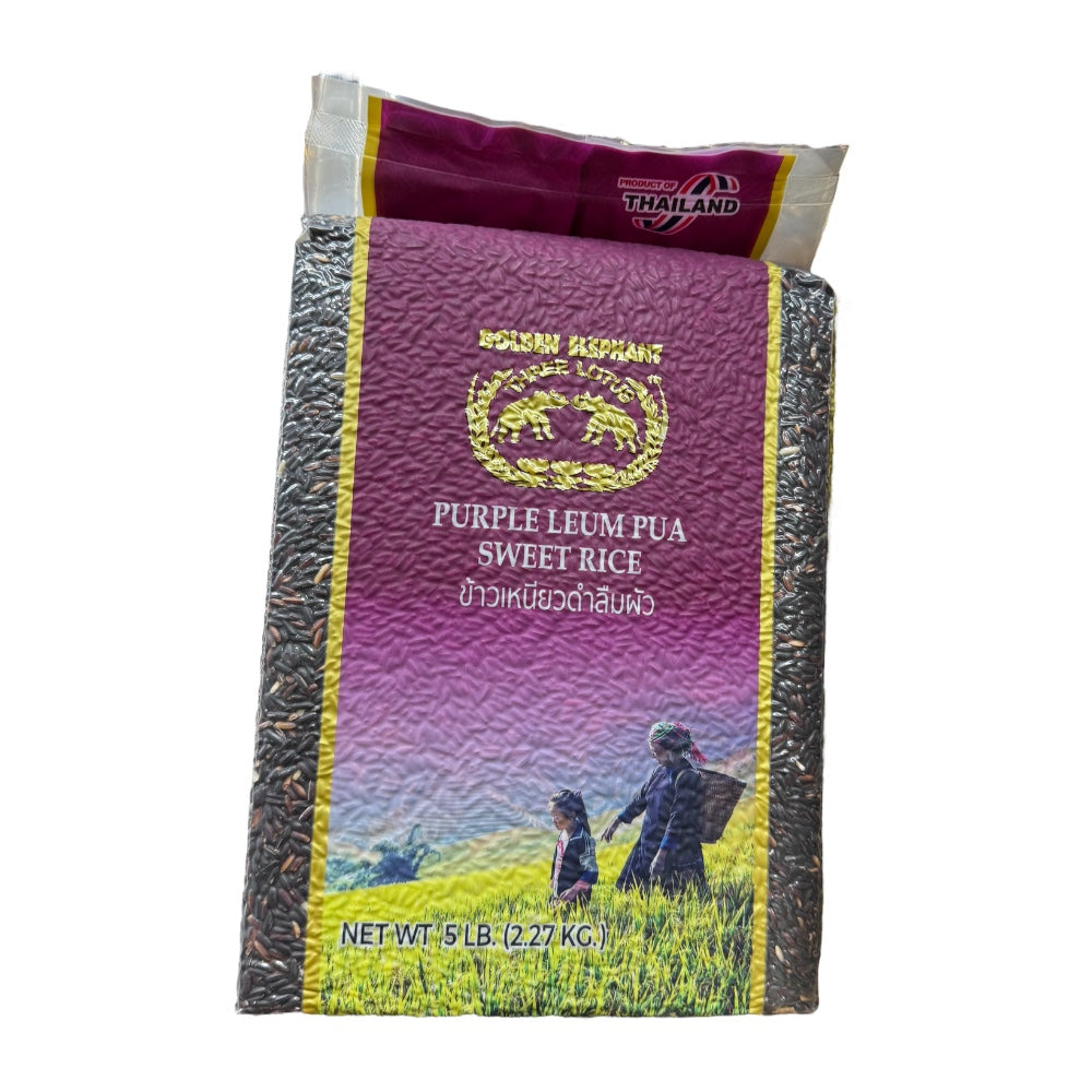 Golden Elephant Purple Leum Pua Sweet Rice