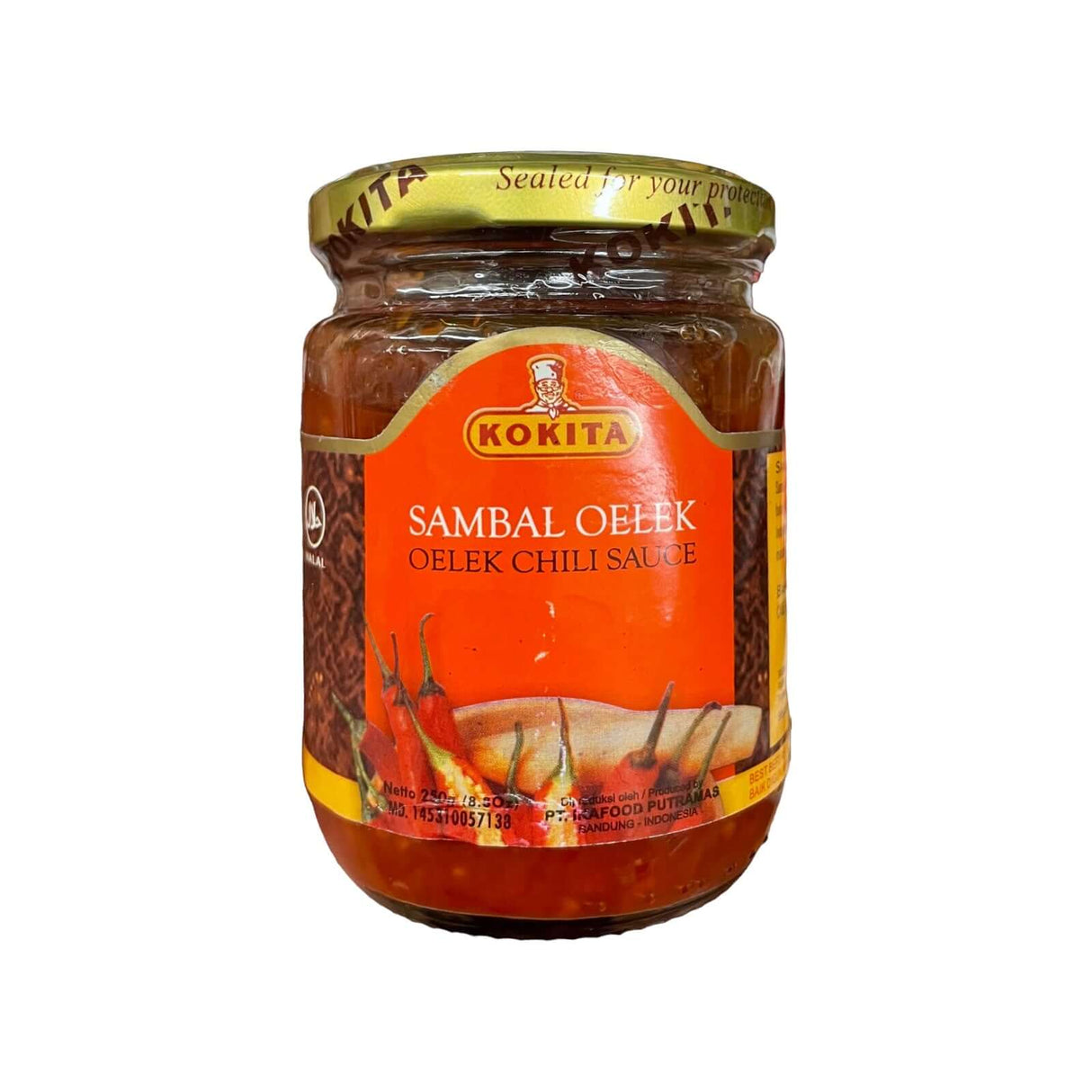 Kokita Sambal Oelek (Oelek Chili Sauce)