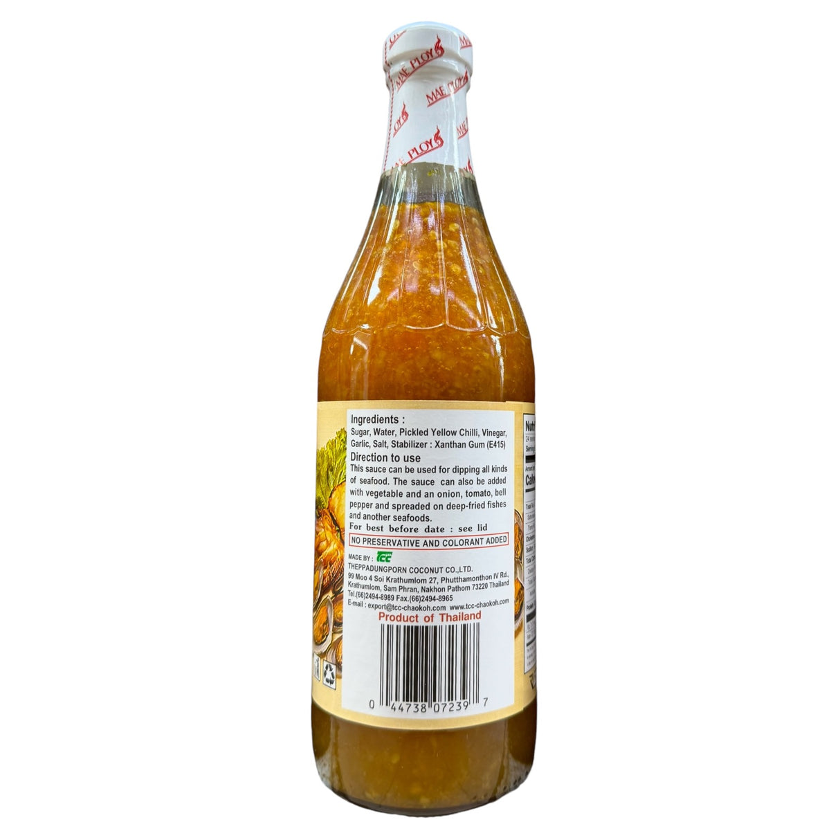 Mae Ploy Sweet Chilli Sauce (Sea Food)