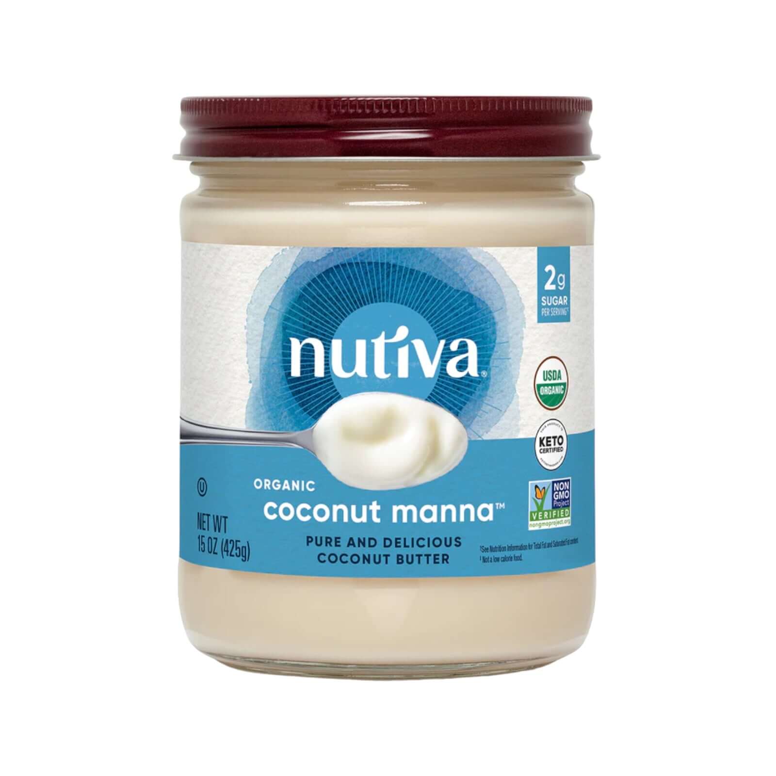 Nutiva Organic Shortening Original Red Palm and Coconut Oils 15 oz