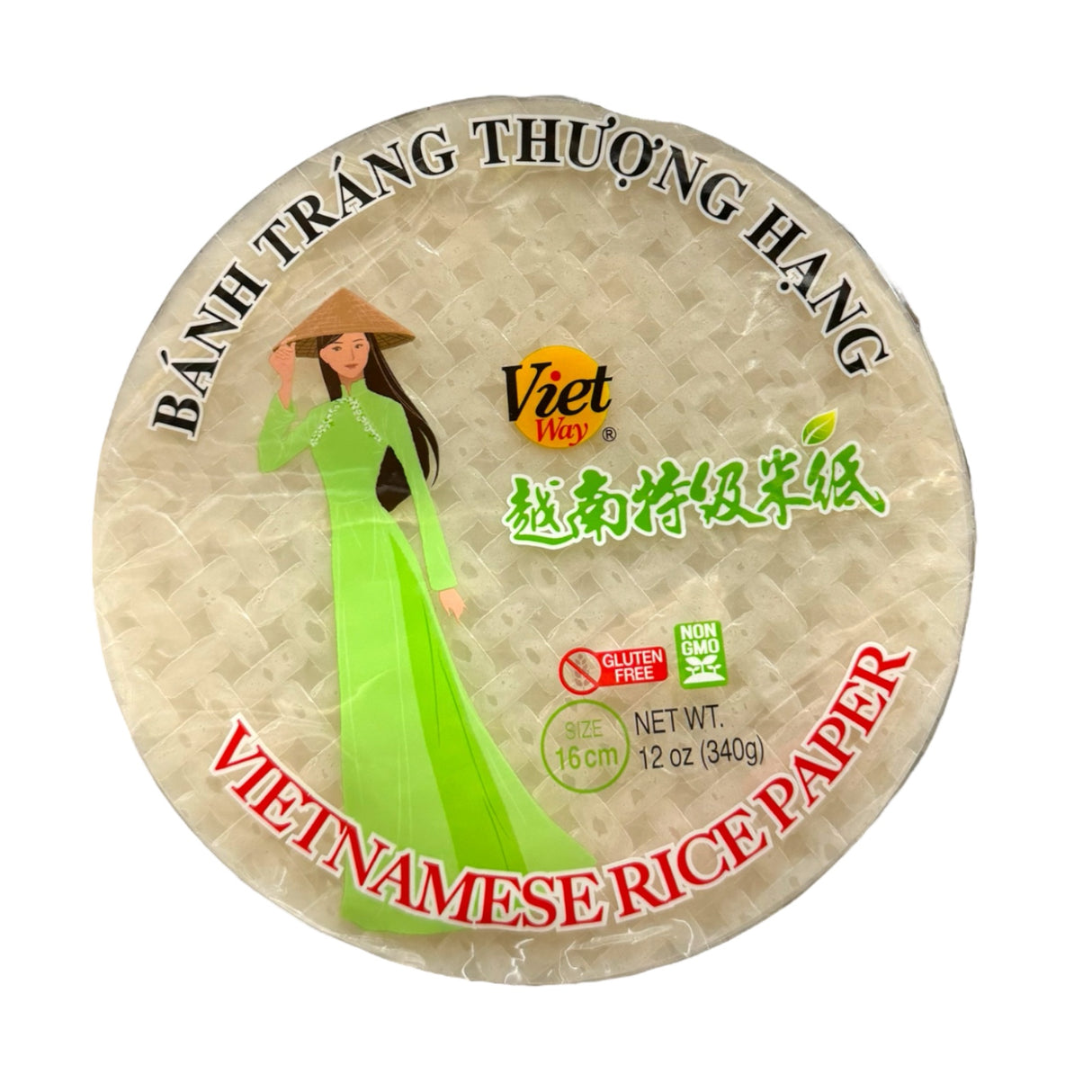 Viet Way Vietnamese Rice Paper (Round Type)