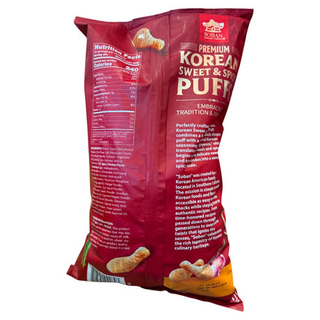 Soban Korean Pantry Premium Korean Sweet & Spicy Puffs