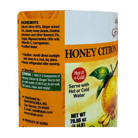 balance Grow Honey Citron & Ginger Tea