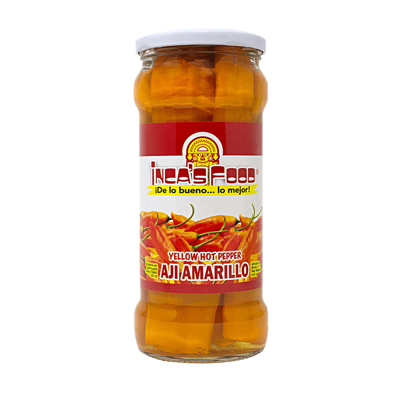 INCA'S FOOD Yellow Hot Pepper Aji Amarillo Whole