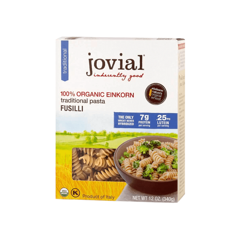 Jovial 100% Organic Einkorn Traditional Pasta Fusilli