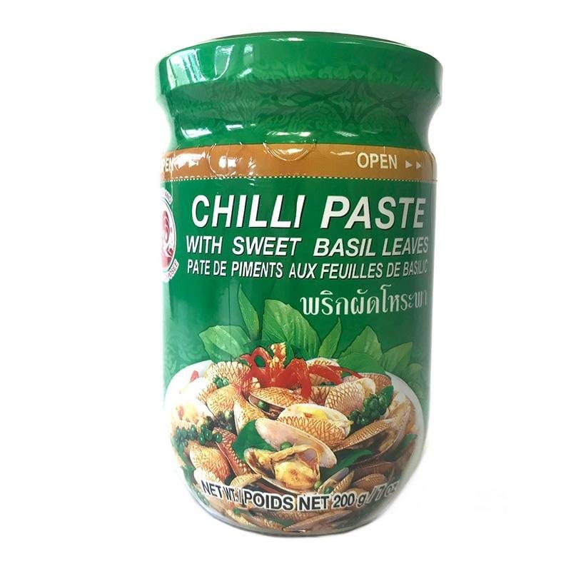 Cock Brand Chilli Paste with Sweet Basil Leaves