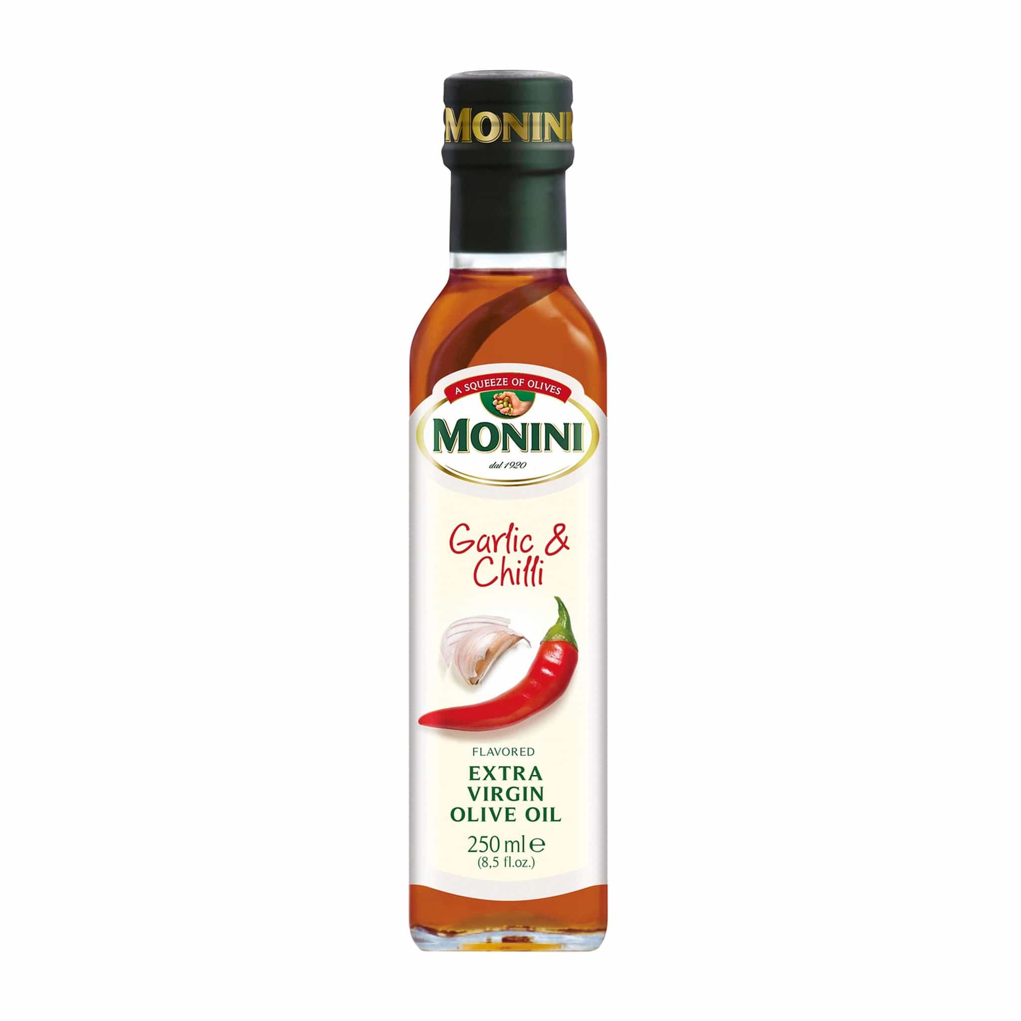 Monini Garlic Chilli Flavored Extra Virgin Olive Oil