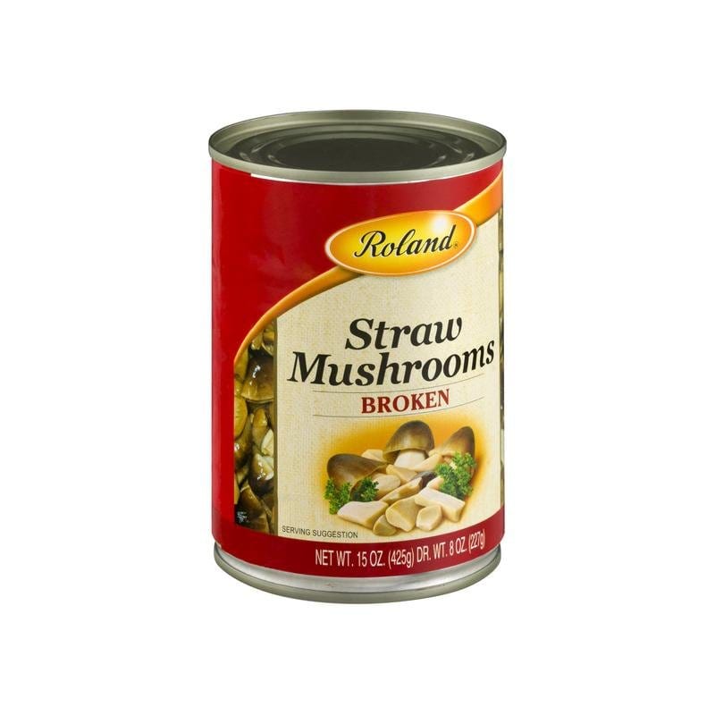 Asian Best Brand Broken Peeled Straw Mushrooms in Brine